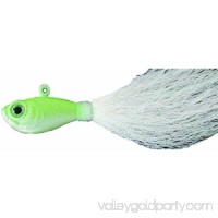 SPRO Fishing Bucktail Jig, Glow, 1 Pack   554183694